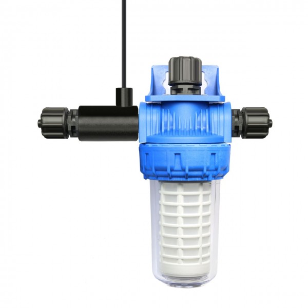 Messzelle mit Inline Durchflussschalter