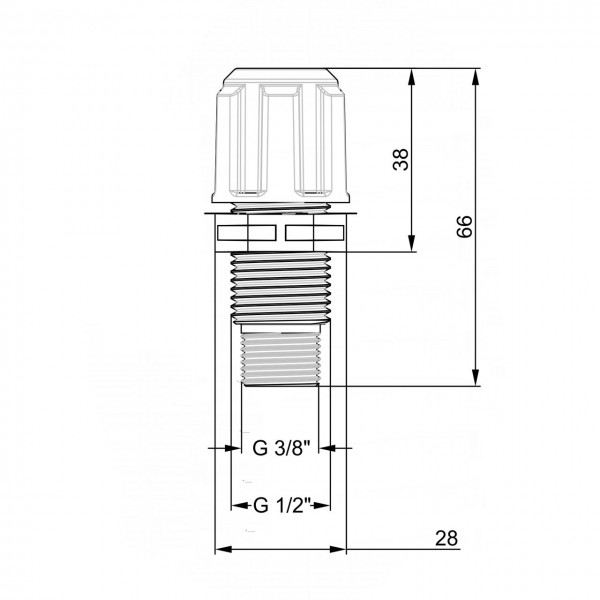 Abmessungen Dosierventile