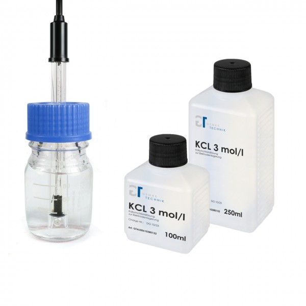 PROFI Elektroden-Aufbewahrungset mit Kaliumchlorid KCL 3mol