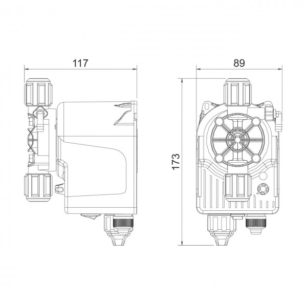 SEKO INVIKTA Abmessungen