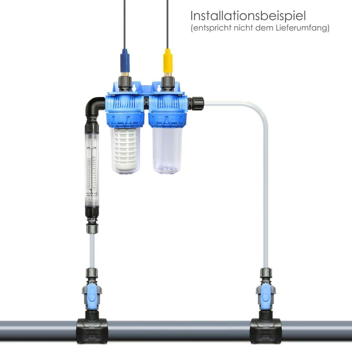 Turbinen Durchflussmesser Digitaler Turbinen-Durchflussmesser Für Diesel 15–120 L/min – 1″ NPT, Hochpräzise, Blau Turbinen Durchflussmesser Digitaler Turbinen-Durchflussmesser Für Diesel 15–120 L/min – 1″ NPT, Hochpräzise, Blau
