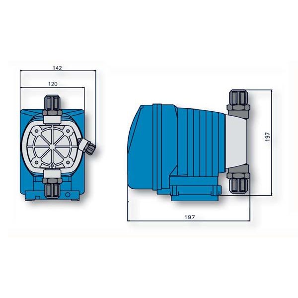 MAXIMA MPZ 911 - Digitale Membrandosierpumpe
