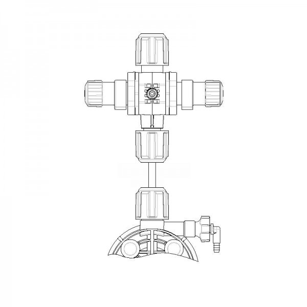Montage mit Schlauch EM9910671 / EM9910672
