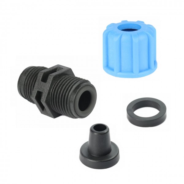 Schlauchverschraubung Einzelteile